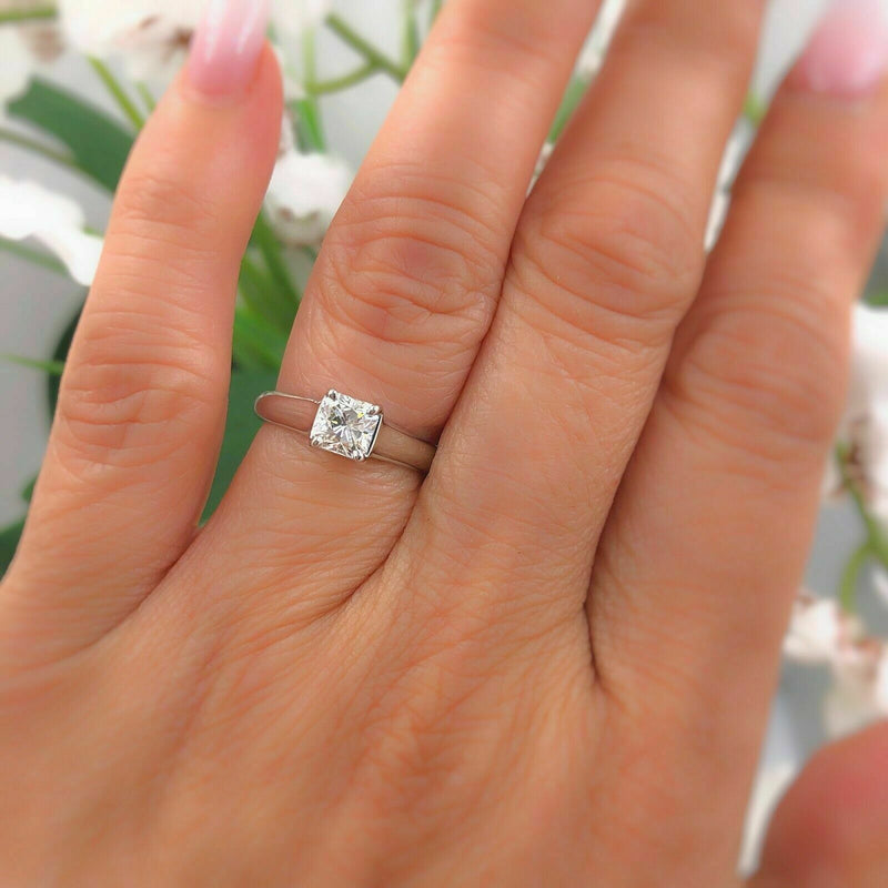 Tffany & Co LUCIDA Diamond 0.56 cts G VS1 Engagement Ring Platinum