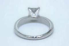 Celebration Diamond Engagement Ring Princess 1.00 CT H VVS2 14K White Gold
