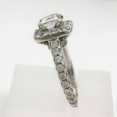 Neil Lane Diamond Engagement Ring Princess 2.00 TCW in 14K White Gold $9K Retail