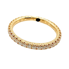 Cartier Etincelle De Cartier Diamond Eternity Wedding Band 18kt Yellow Gold