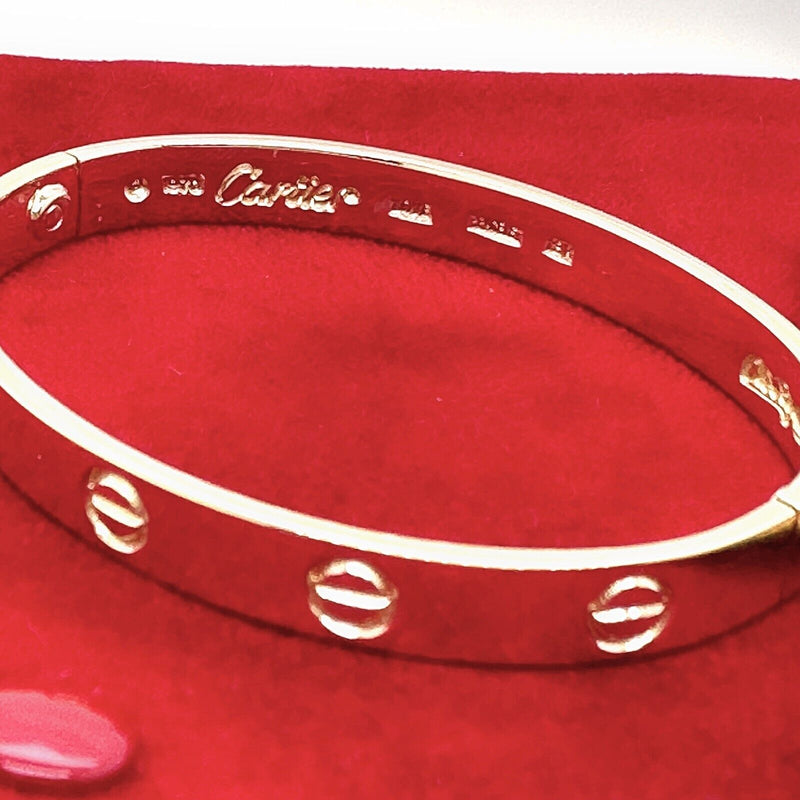 CARTIER Rare Vintage Aldo Cipullo 18kt YG LOVE Bracelet circa 1970