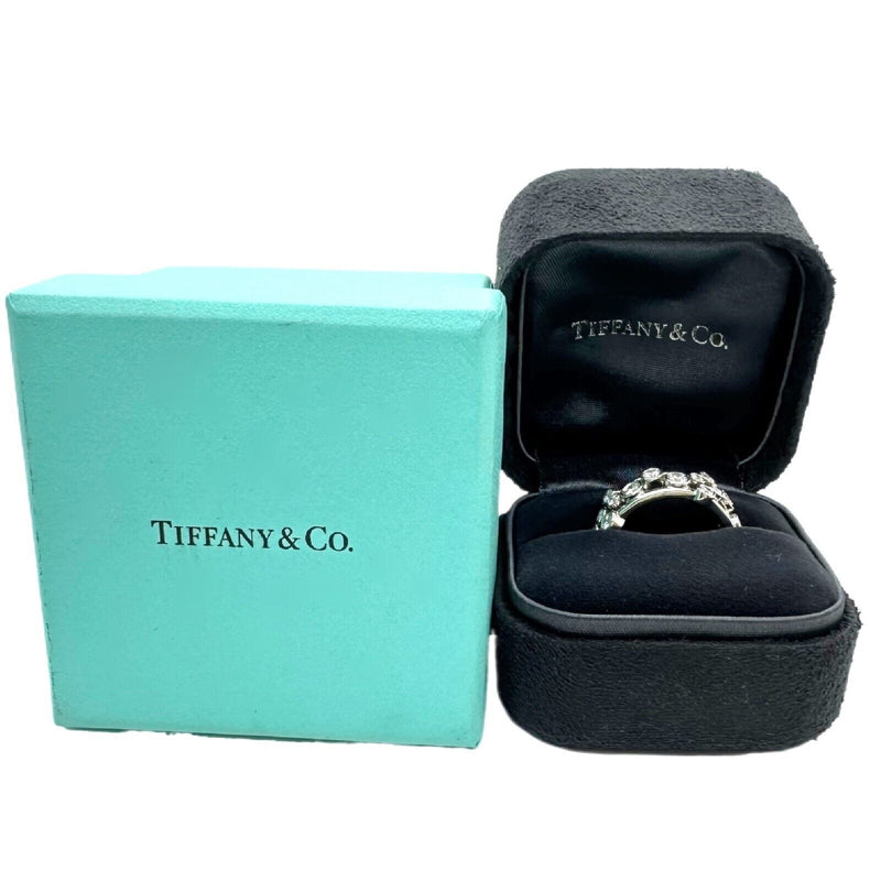 Tiffany & Co Bubbles Collection Round Diamond Band Ring in Platinum