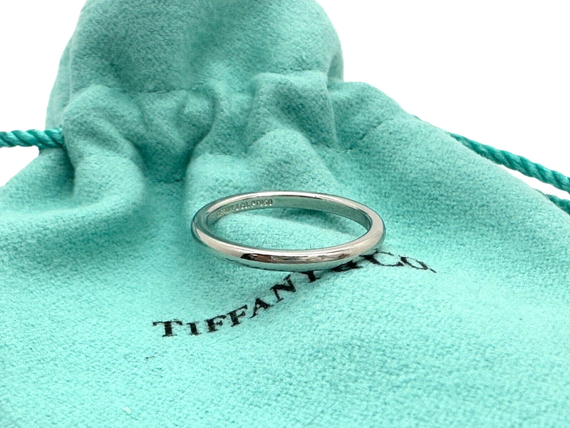 Tiffany & Co. Forever Wedding Band Ring 2 mm Platinum