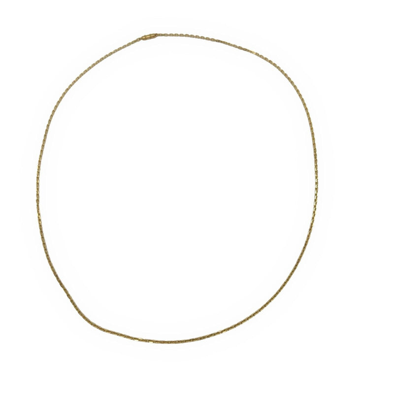 CARTIER 18kt Rose Gold 24' Inch Chain Necklace