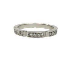 Cartier Maillon Panthere Diamond Wedding Band Ring