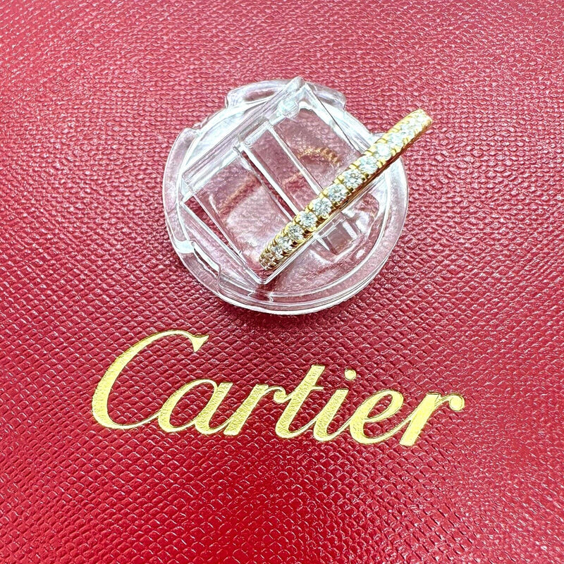 Cartier Etincelle De Cartier Diamond Eternity Wedding Band 18kt Yellow Gold