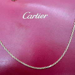 CARTIER 18kt Rose Gold 24' Inch Chain Necklace