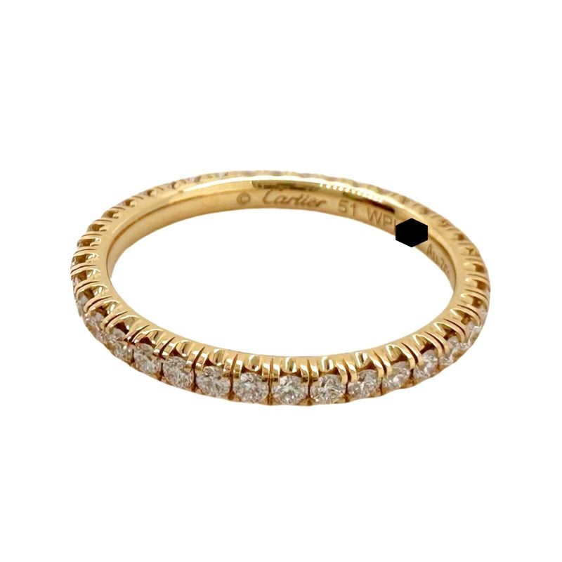 Cartier Etincelle De Cartier Diamond Eternity Wedding Band 18kt Yellow Gold