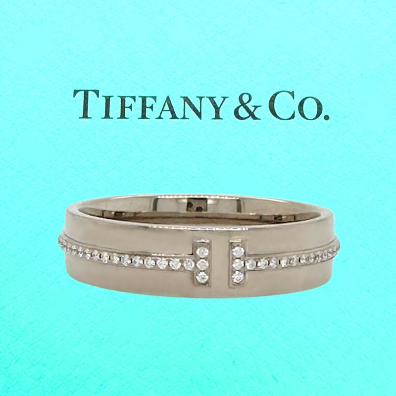 Wedding Band Tiffany T Two Narrow Ring Tiffany T Collection Band