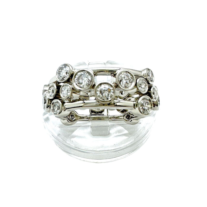 Tiffany & Co Bubbles Collection Round Diamond Band Ring in Platinum