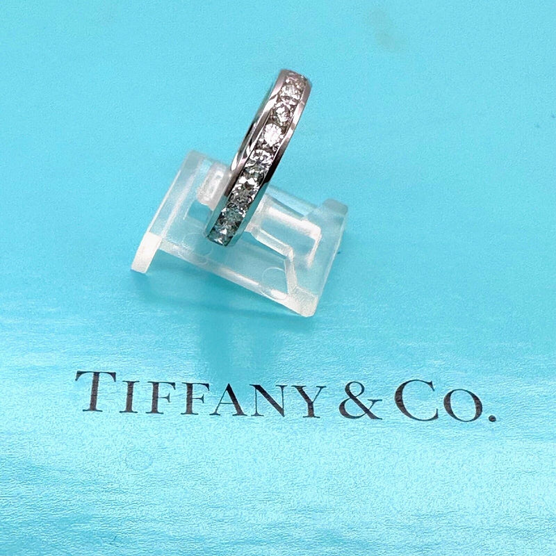 TIFFANY & CO Full Circle Channel Set 1.80 tcw 4 mm Platinum Wedding Band