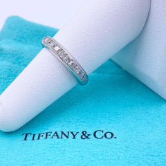 Tiffany & Co. Lucida Diamond Band Platinum 0.65 tcw 4 MM