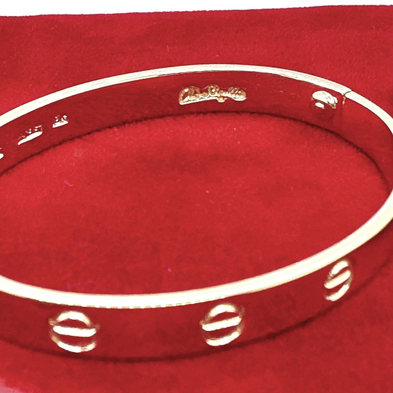 1970 Cartier Aldo Cipullo 1ST Edition 18k Gold Love Bangle Bracelet SIZE 19  | eBay