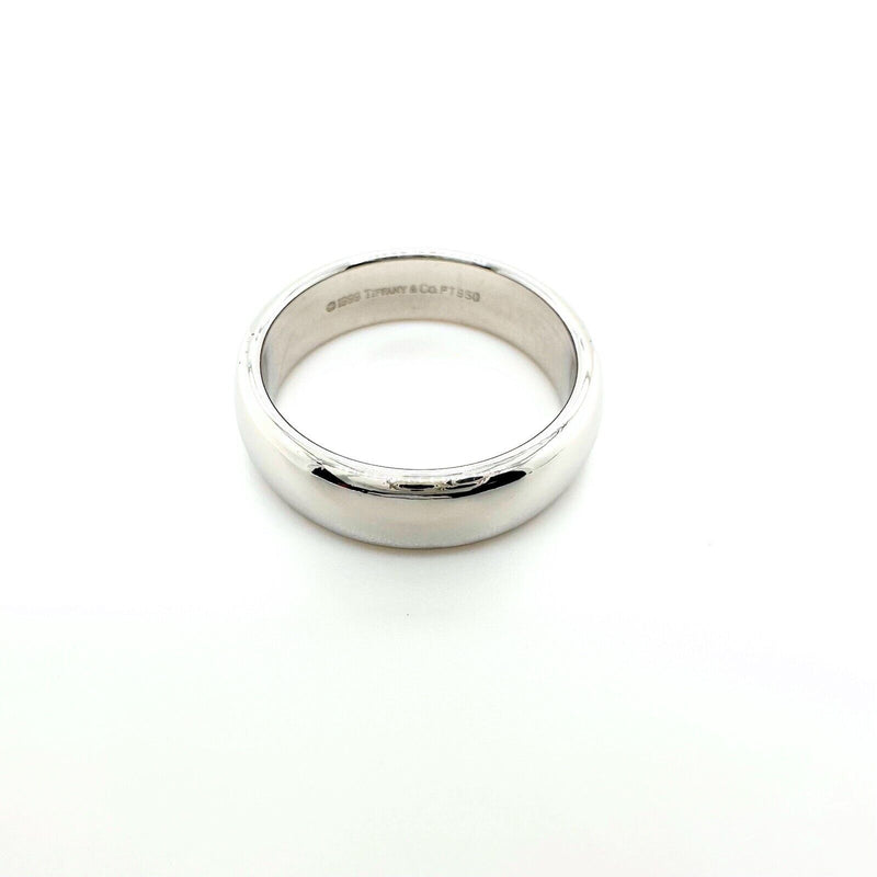Tiffany & Co. Lucida Platinum 6 MM Band Ring