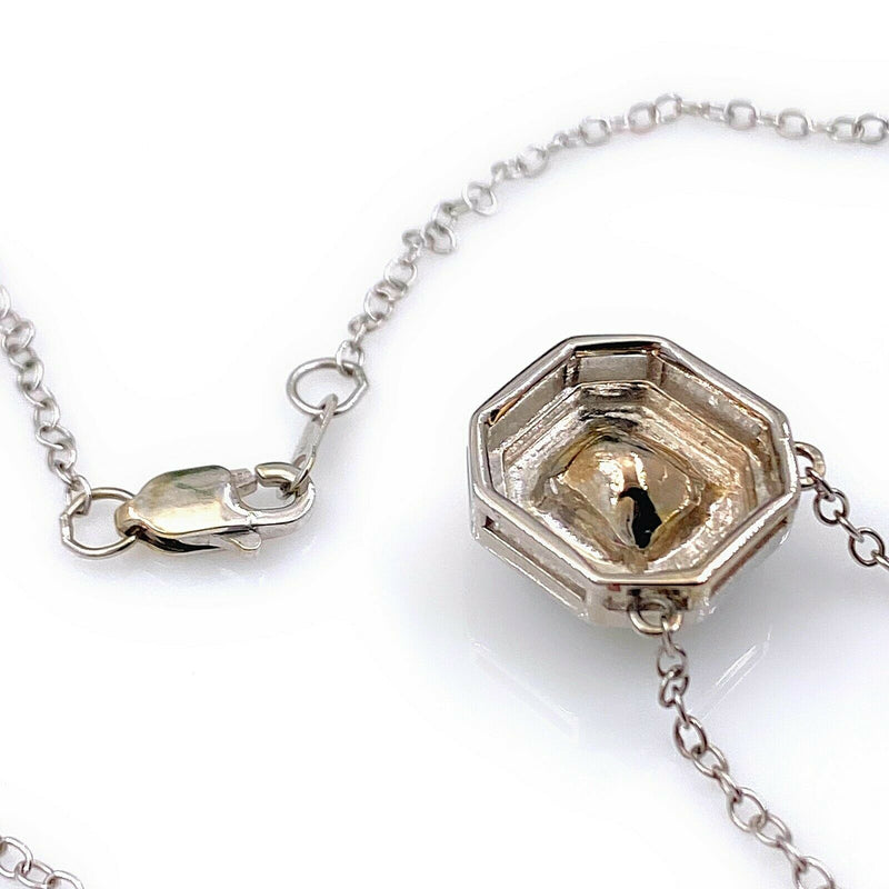 Fancy Vivid Yellow Radiant Diamond 1.50 tcw Pendant Necklace