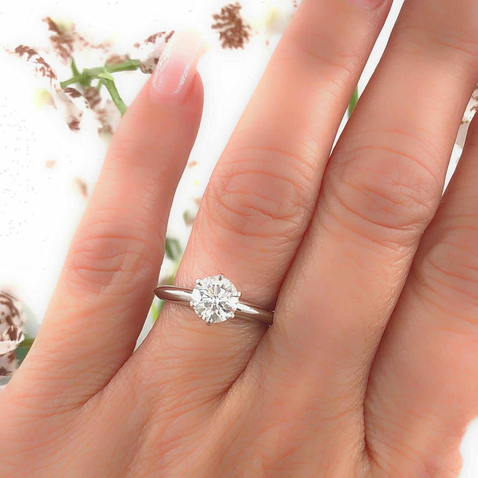 Tiffany and co diamond engagement ring Clearance