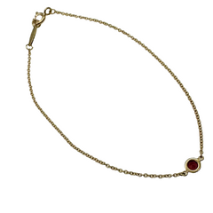 Tiffany & Co. Elsa Peretti Color by the Yard Ruby Bracelet 18K Yellow Gold