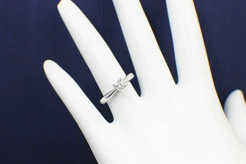 Hearts on Fire Dream Cut Diamond Engagement Ring 0.44 cts 18k White Gold