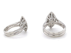 JB Star Marquise Diamond 2.35 tcw Diamond Engagement Ring Platinum
