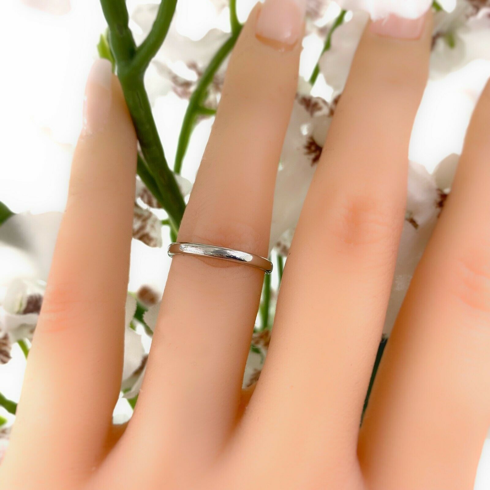 Tiffany classic wedding band 2mm Clearance