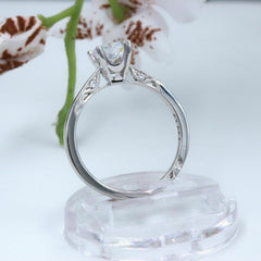 TACORI Platinum Diamond Engagement Ring Solitaire Semi Mount Setting