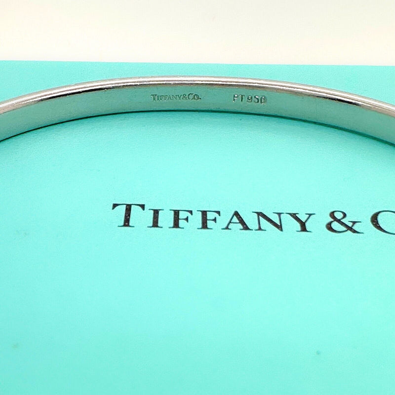Tiffany & Co. ETOILE Platinum Bangle Bracelet with Diamonds