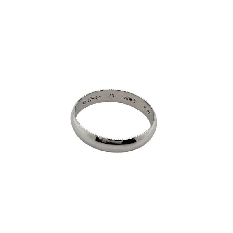Cartier 1895 Platinum Wedding Band Ring 5 MM