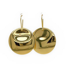 Tiffany & Co ELSA PERETTI Round 18kt Yellow Gold Earrings