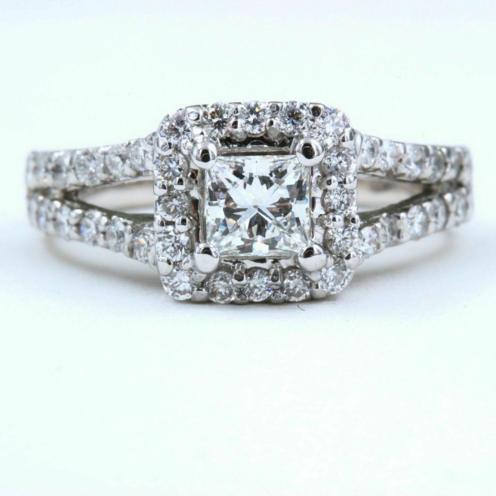 Helzberg Diamonds Diamond Engagement Ring 1.00 tcw 18k White Gold $4,299  Retail | eBay
