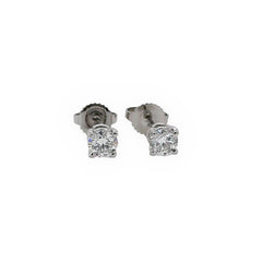 Tiffany & Co. Round Diamond Stud Earrings 0.52 tcw E VS1 Platinum Certificates