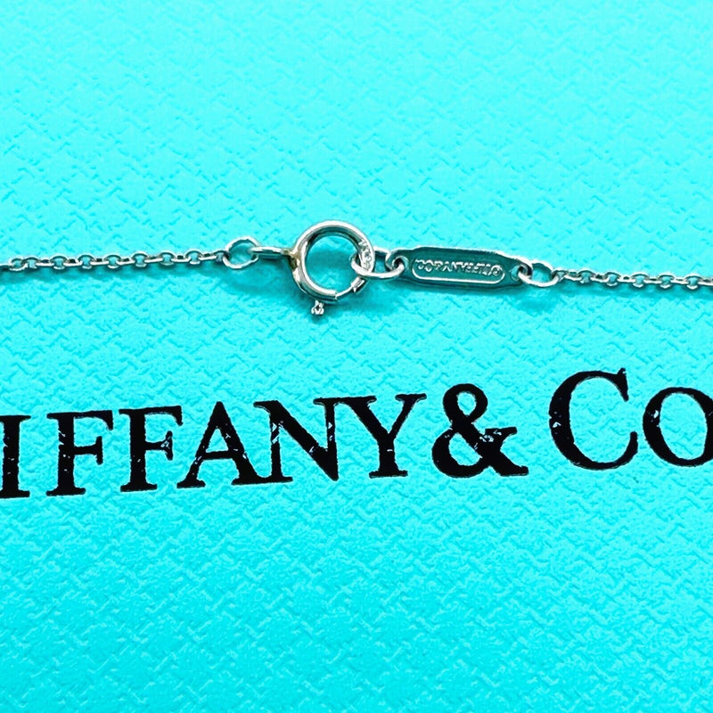 Tiffany & Co Victoria Marquise Diamond Pendant Necklace in Platinum Size Medium