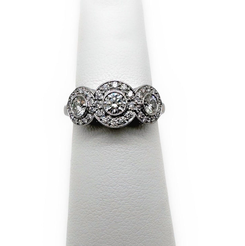 Tiffany & Co. Circlet Ring of Diamonds in Platinum
