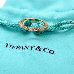 Tiffany & Co Solestes Rose Gold Full Eternity Band Ring