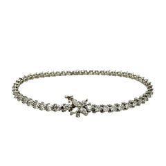 Tiffany & Co. Victoria Diamond Tennis Bracelet 3.08 tcw in Platinum