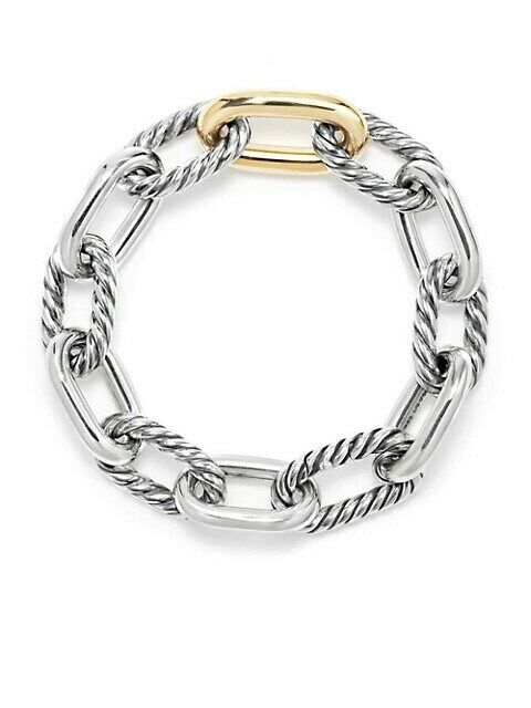DY Madison Chain Bracelet in Sterling Silver, 11mm | David Yurman