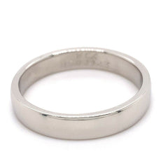 Van Cleef & Arpels Toujours Wedding Band Ring 4mm in Platinum