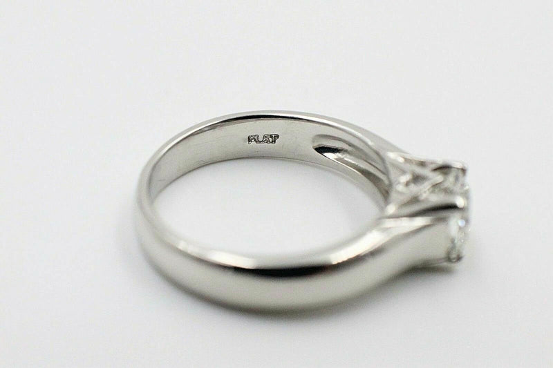 Elara Radiant Platinum Diamond Engagement Ring GIA 0.71 ct I VVS2 $9,000 Retail
