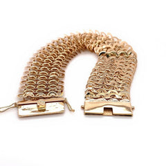 18kt Rose Gold ChainMail Bracelet