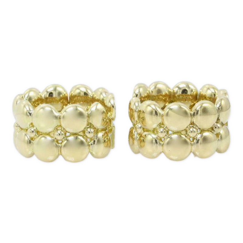 Cartier Honeymoon Collections Huggie Earrings 18k Yellow Gold $10,000 Retail