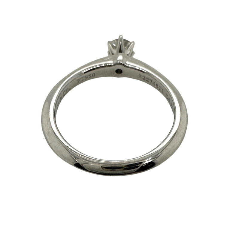 Tiffany & Co Tiffany Setting Round Diamond 0.20 cts G VS1 Engagement Ring Plat
