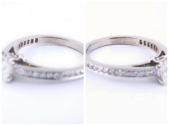 Tiffany & Co GRACE Princess Diamond Engagement Ring 0.76 tcw E VVS1 Platinum