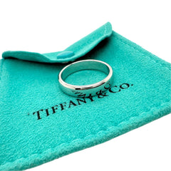 Tiffany & Co. Forever Wedding Band Ring 4.5 mm Platinum