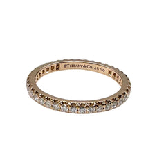 Tiffany & Co Solestes Rose Gold Full Eternity Band Ring
