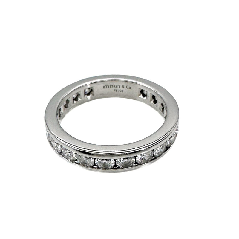 Tiffany & Co. Full Circle 4 MM Diamond Channel Set Eternity Band 1.95 tcw Plat