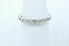 Ritani Eternity Platinum Diamond Wedding Band Ring Micro Pave $2700 Retail