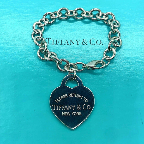 【Tiffany & Co】Return to Tiffany Heart Charmブレスレット Tiffany & Co. Return to Tiffany Large Heart Tag Charm