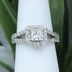 Helzberg Diamonds Diamond Engagement Ring 1.00 tcw 18k White Gold $4,299 Retail
