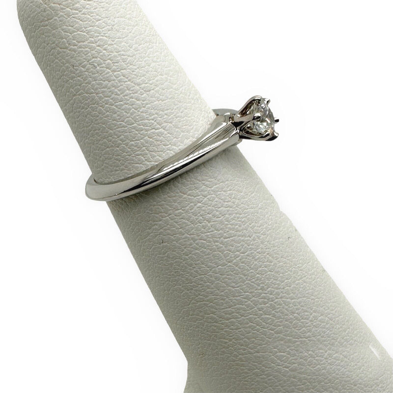 Tiffany & Co Tiffany Setting Round Diamond 0.21 cts E VS1 Engagement Ring Plat