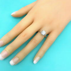 Tiffany & Co Tiffany Setting Round Diamond 2.08 cts F VVS2  Engagement Ring PLAT