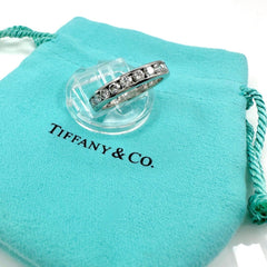 Tiffany & Co. Full Circle 4 MM Diamond Channel Set Eternity Band 1.95 tcw Plat